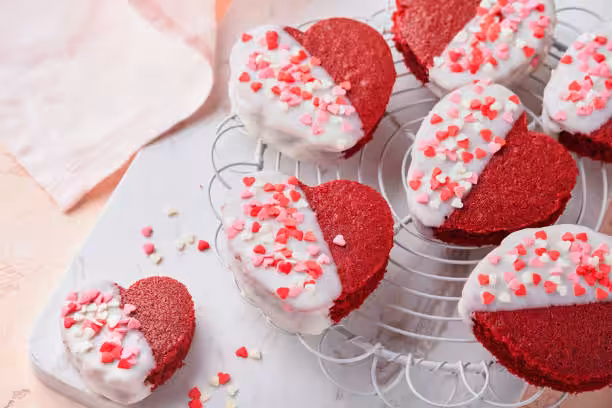 RaspberryFilled Almond Snow Cookies