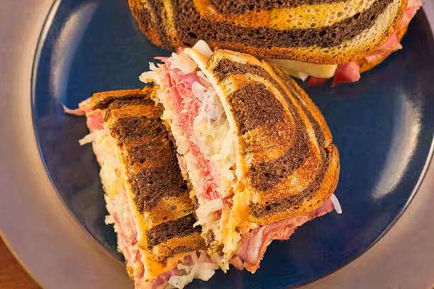 Reuben Bake with Layers of Corned Beef