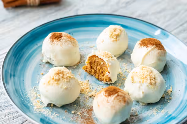 NoBake Pumpkin Cheesecake Balls