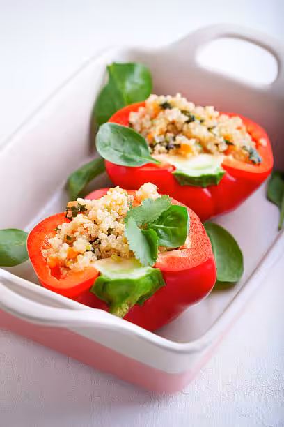 quinoa stuffed peppers