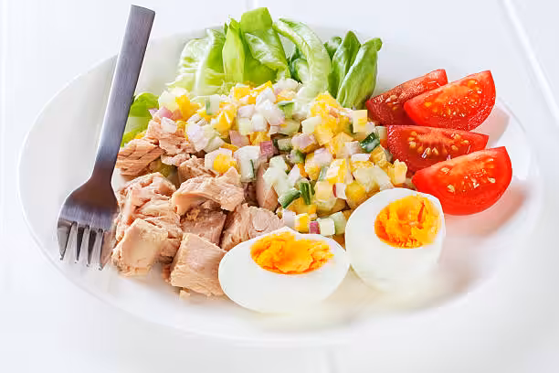 tuna egg salad