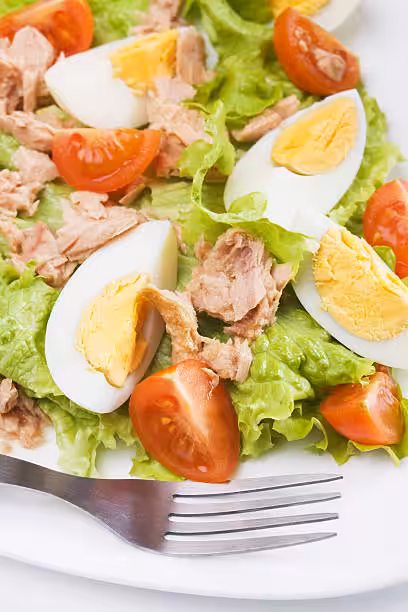tuna egg salad