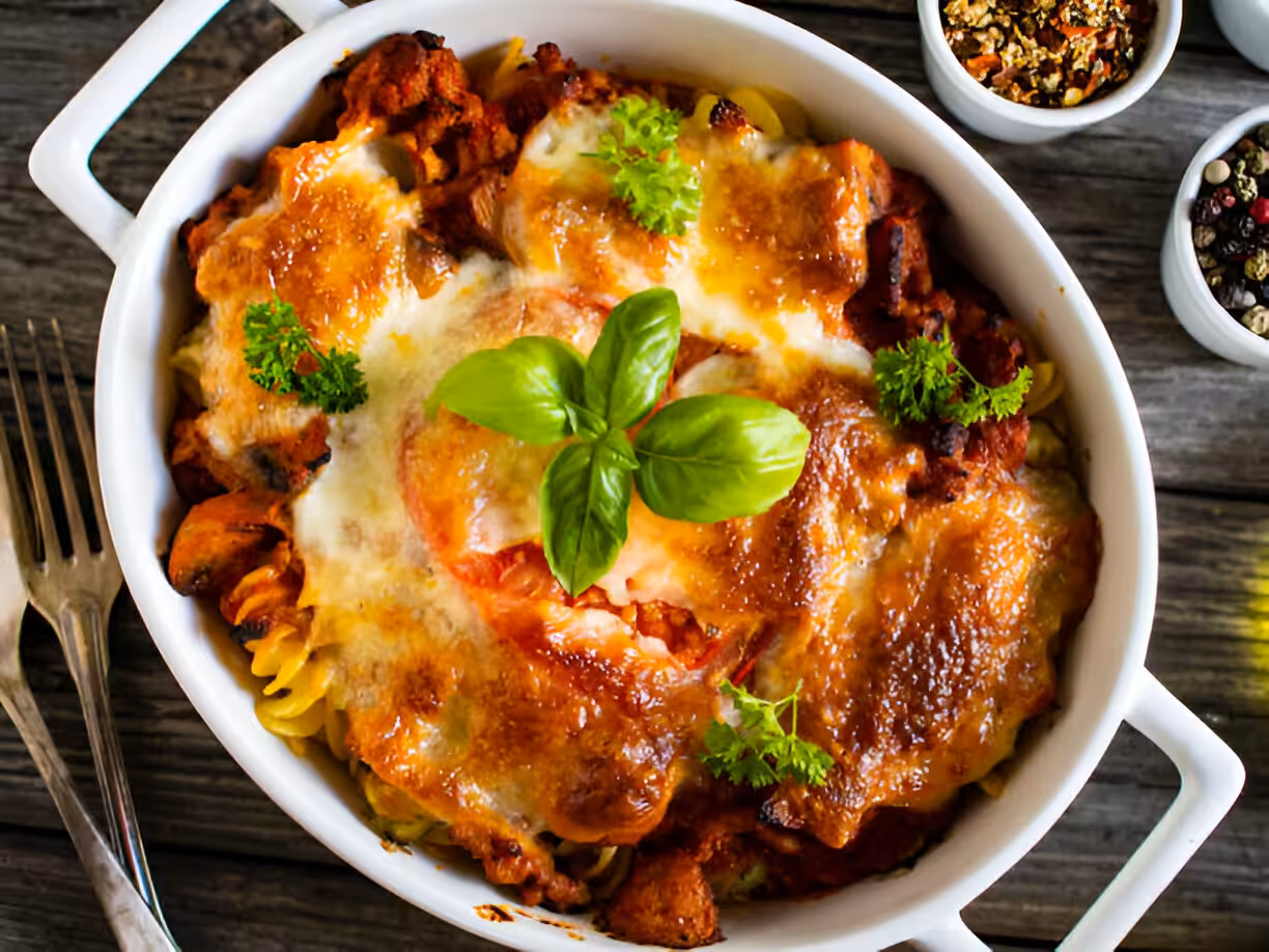 OVEN BAKED CHICKEN PARMESAN