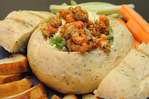 Stuffed Seafood Soup Bread Bowl