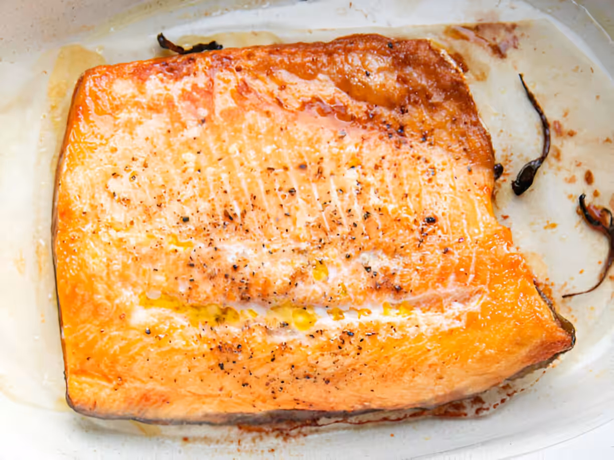 Air Fryer Honey Garlic Salmon