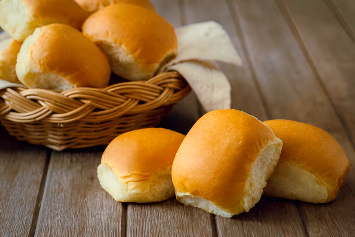 Aunt Shirley's Famous Homemade Dinner Rolls from The Food Charlatan.