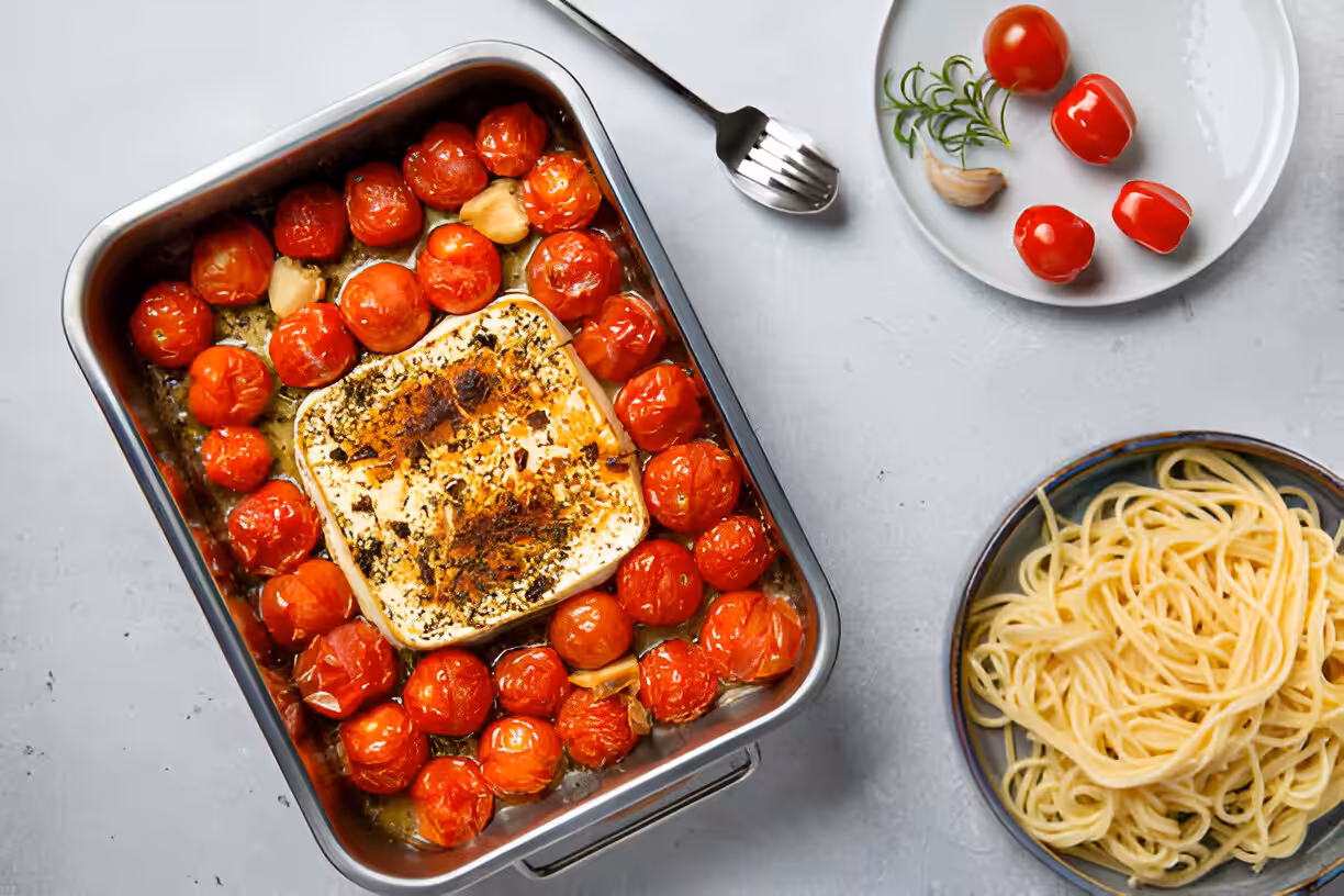 Baked Feta Pasta