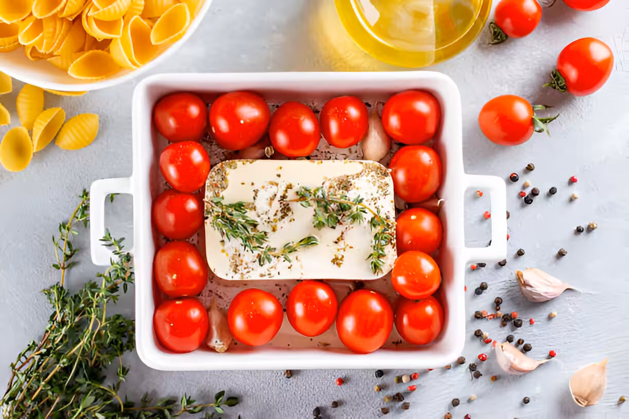 Baked Feta Pasta