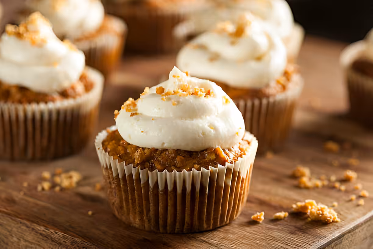 Carrot Cake Cupcakes Recipe