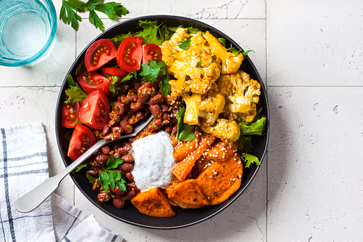 Cauliflower Shawarma Bowls