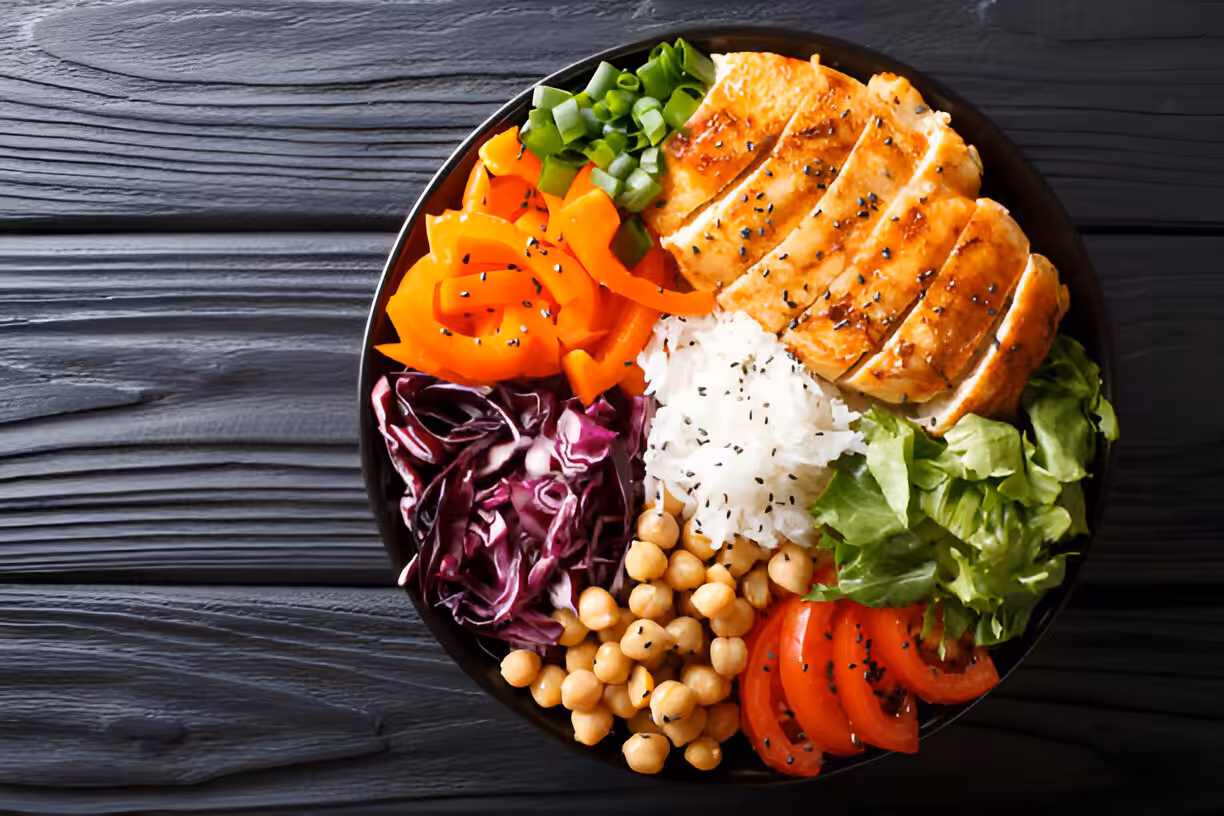 Chicken Fajita Burrito Bowl