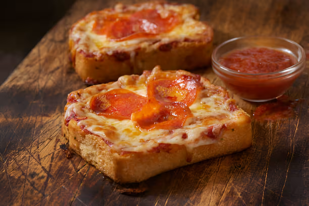 Garlic Bread Grilled Cheese