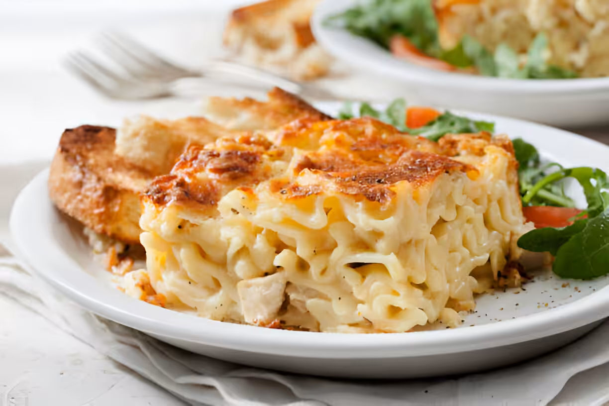 Gluten Free Garlic Chicken Lasagna