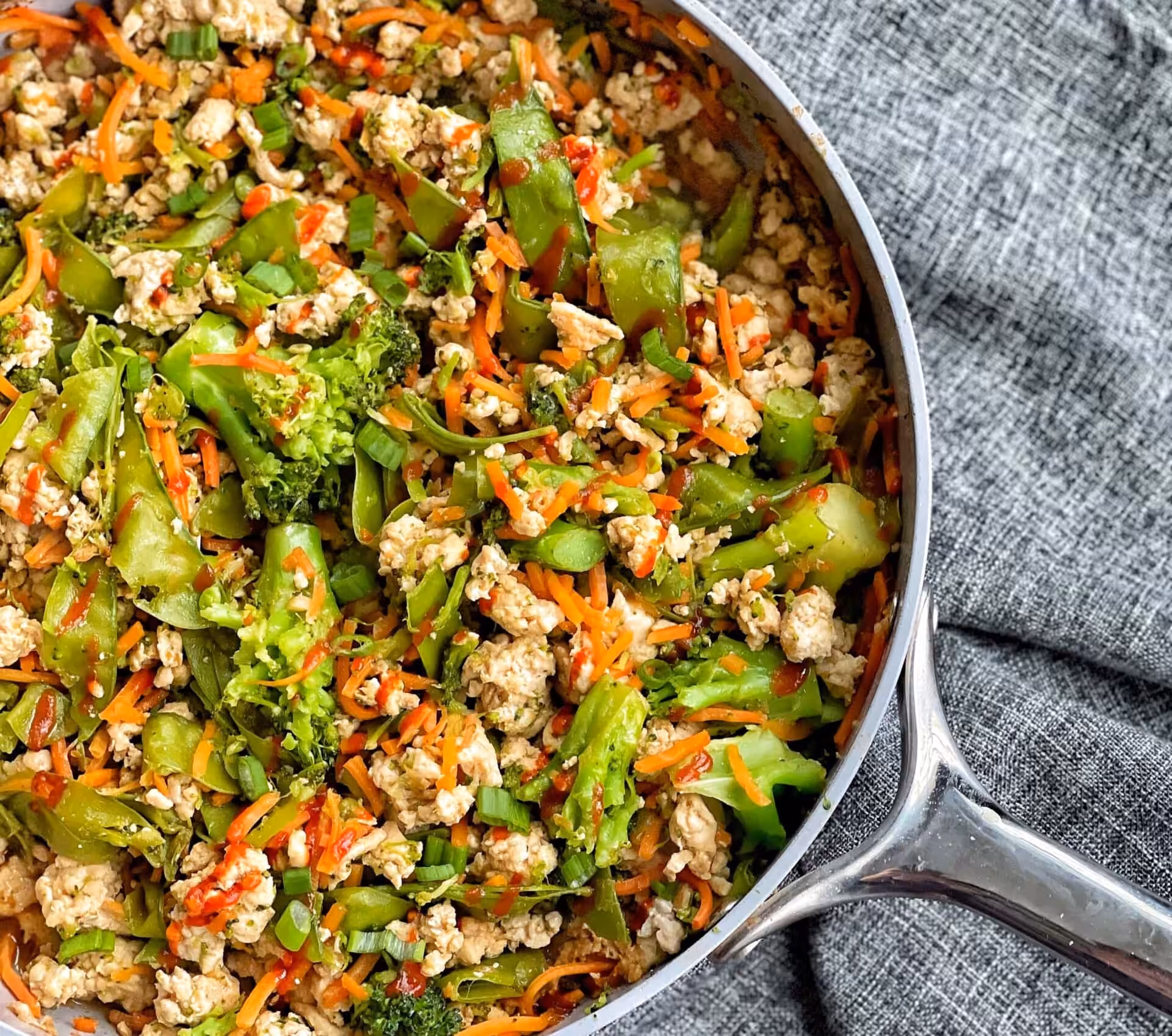 Ground Turkey Teriyaki Stir Fry