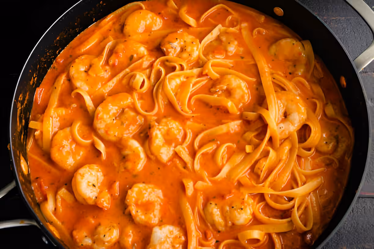 One Pan Creamy Tomato Pasta