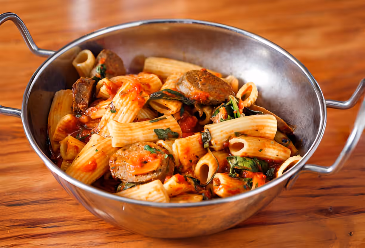 One Pot Smoked Sausage Pasta