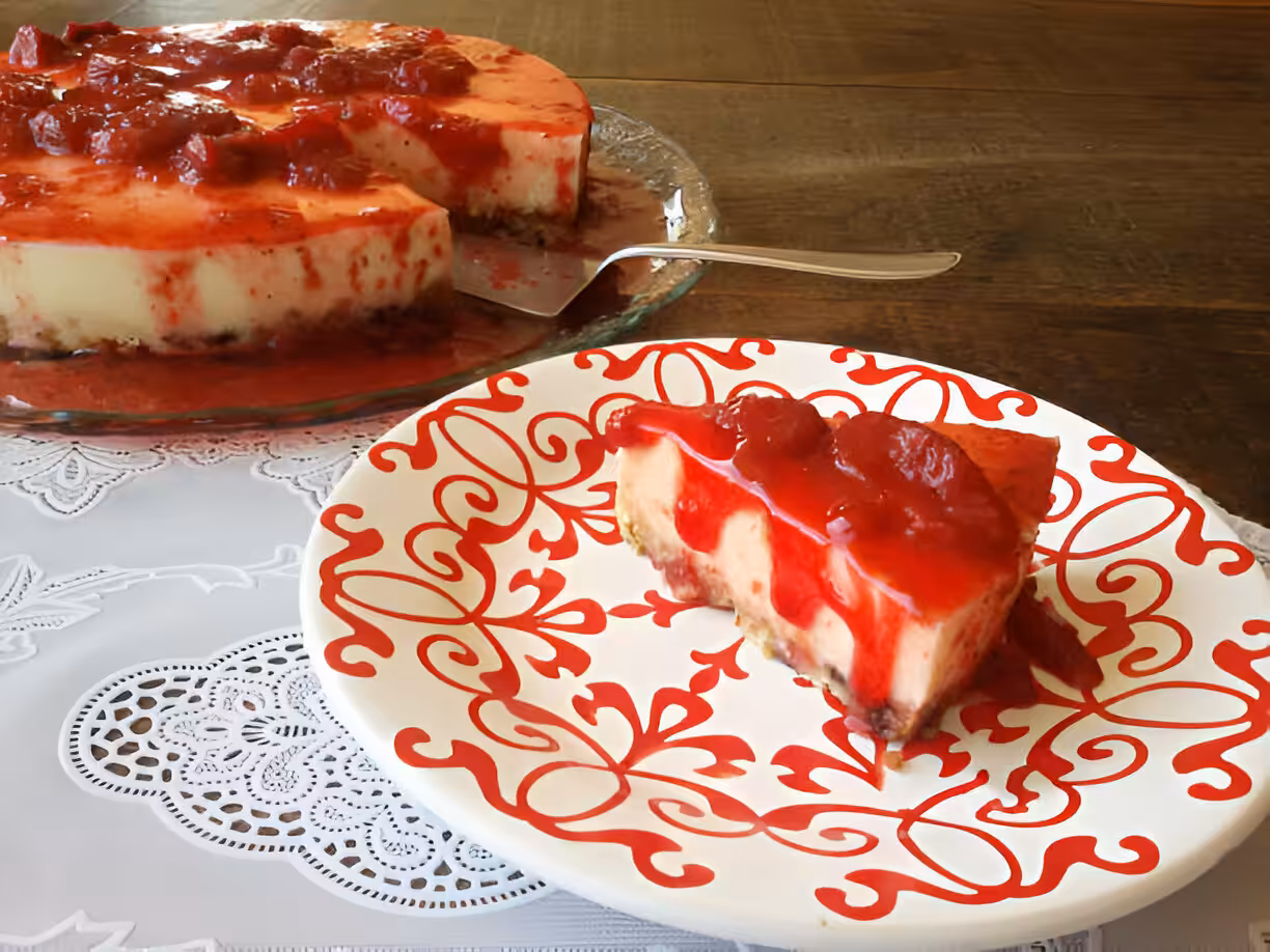 Peanut Butter and Jelly Cheesecake