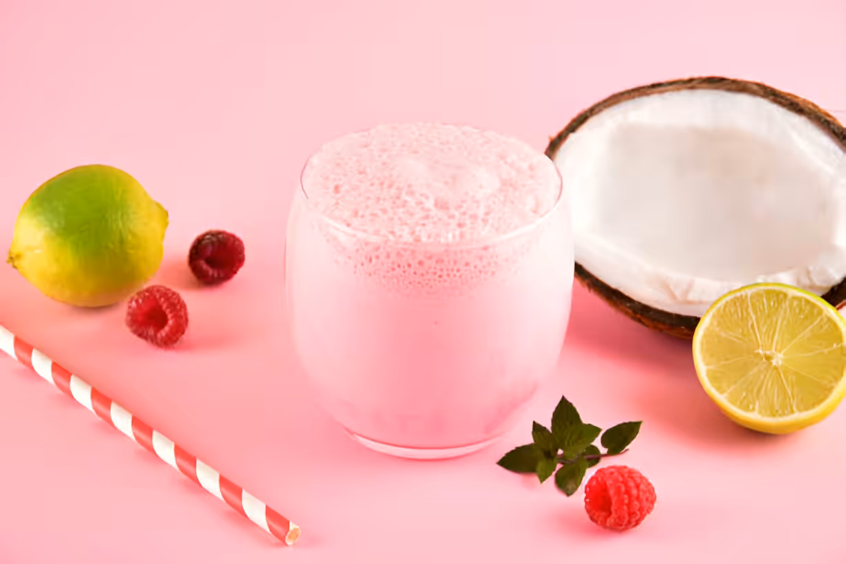 Pink Coconut Mojito