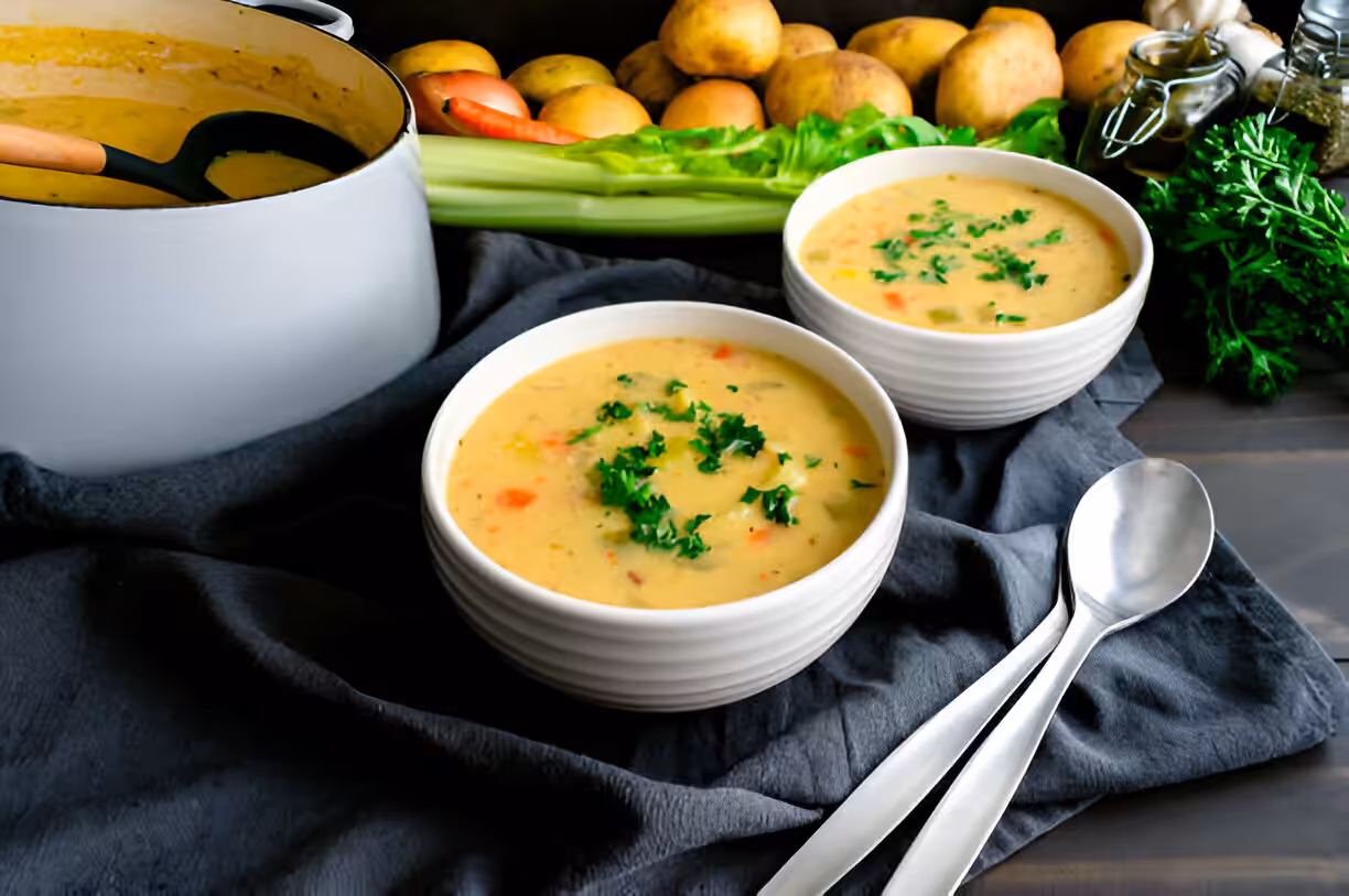 Potato Soup without Flour- Gluten Free Potato Soup Recipe