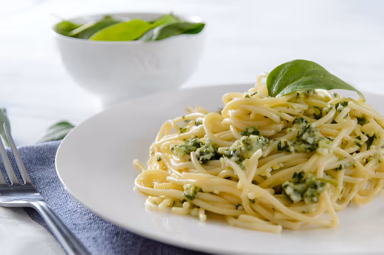 Quick Spinach Pasta
