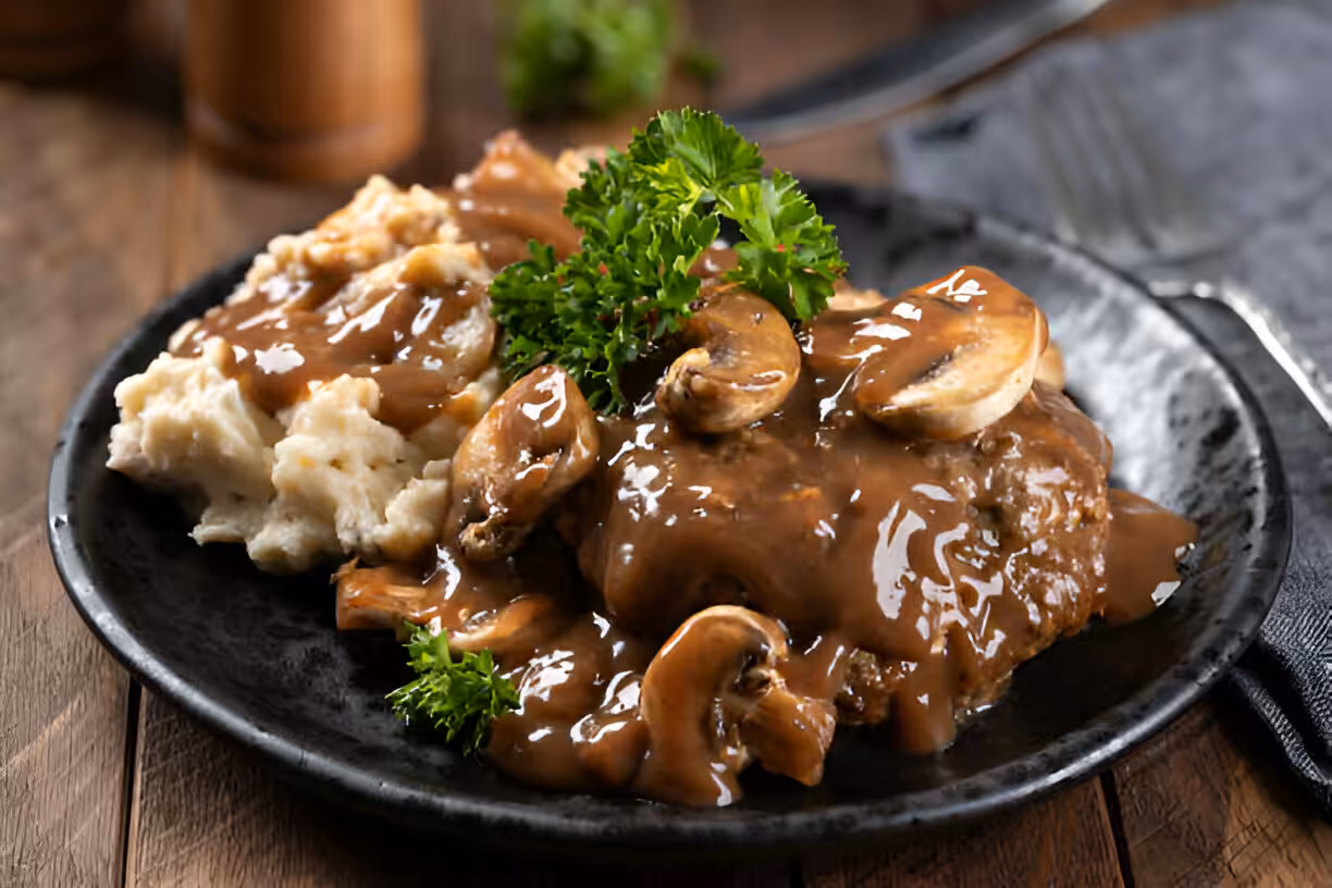 Smothered Hamburger Steak