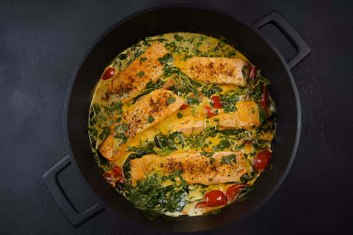 Spinach Artichoke Chicken Skillet (Paleo, Whole30, & Keto)