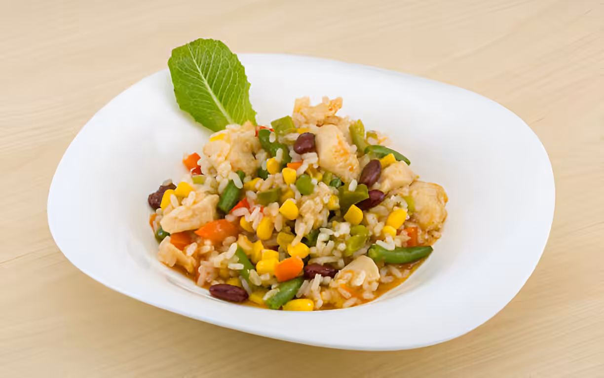 Street Corn Chicken Rice Bowl | Cocina Republic