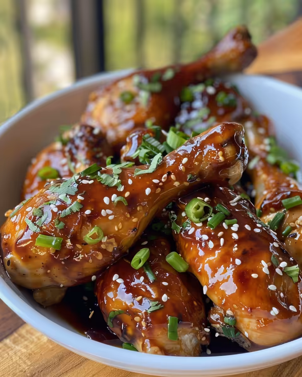 Ingredients for Asian glazed chicken placed for slow cooking