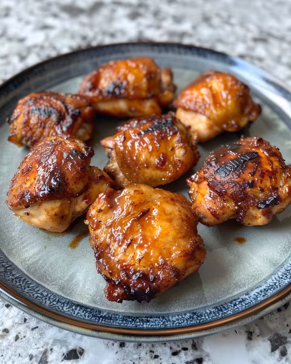 Crisp skinned chicken thighs cooking with pressure cooker steam steam cues