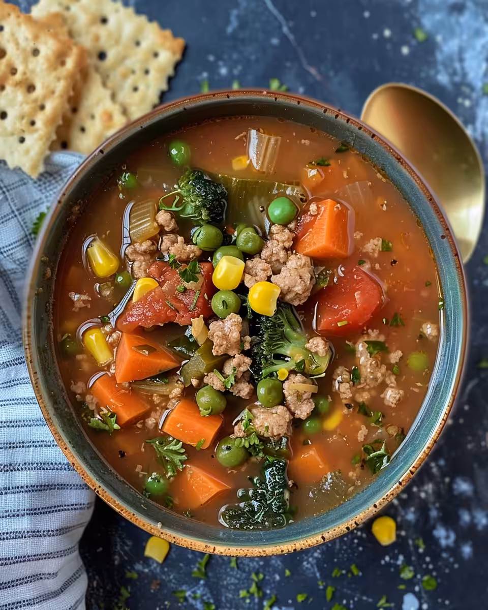 Cooking ground turkey and vegetables in pressure cooker pot
