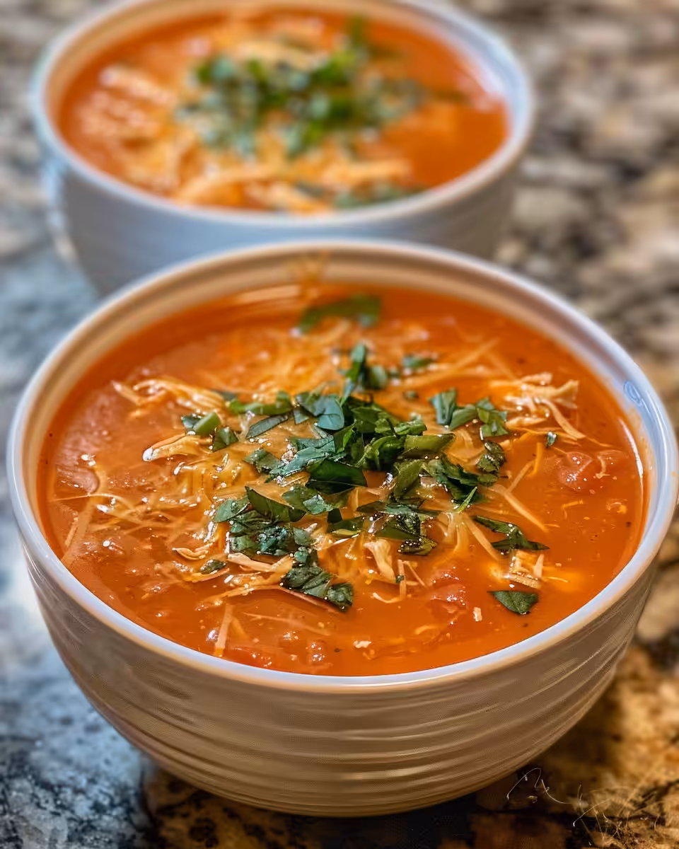 Ingredients for Instant Pot Italian Chicken Soup laid out on a kitchen counter