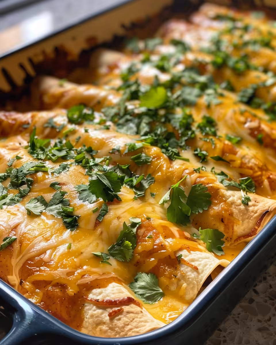 Ingredients and preparation for jalapeño cream cheese chicken enchiladas in pressure cooker