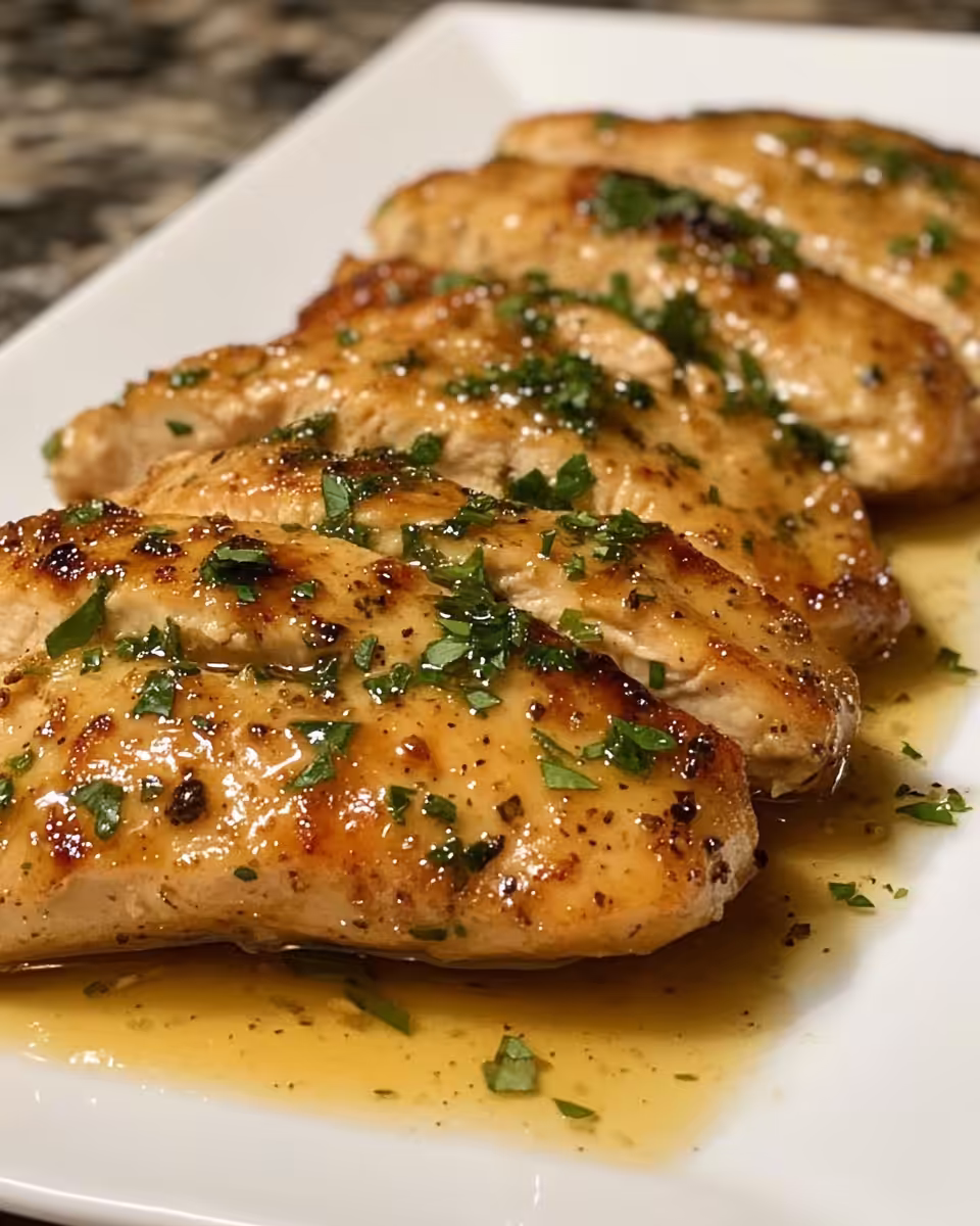 Ingredients mixed in bowl for creamy parmesan chicken topping