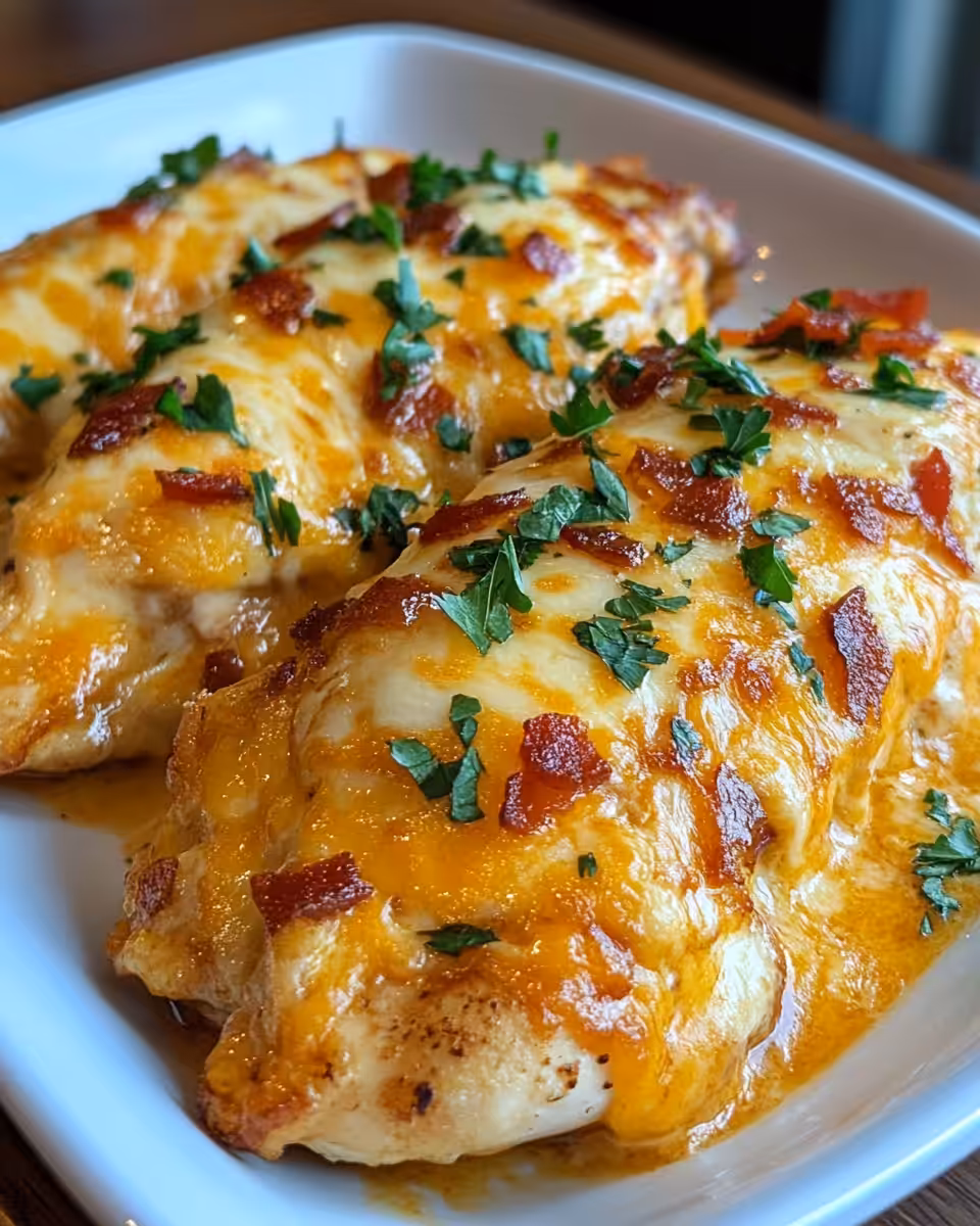Final Texas Roadhouse smothered chicken served and ready to eat