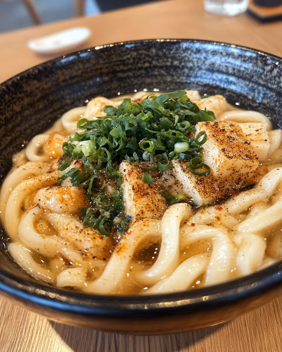 Pressure cooker starting to steam for black pepper beef udon noodles