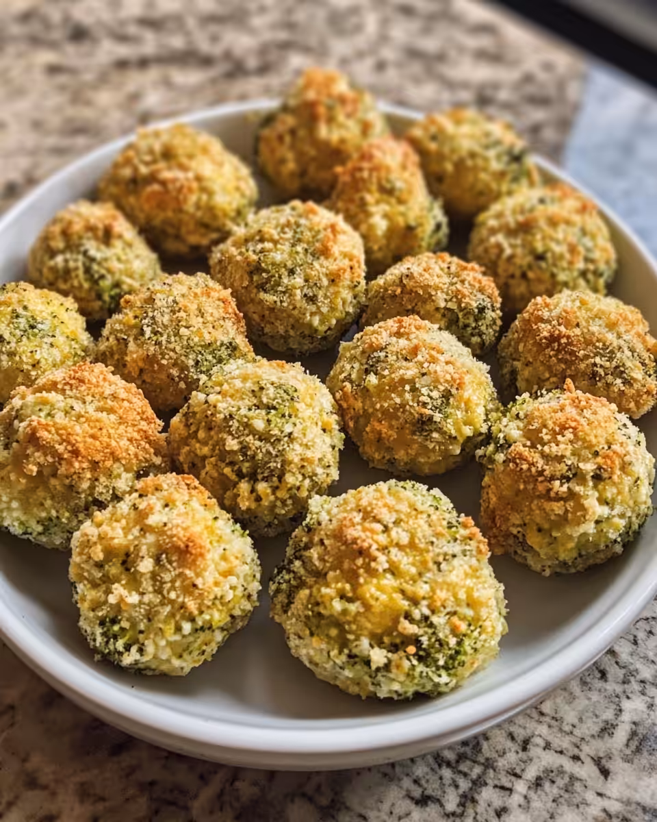 Broccoli cheese balls steaming inside pressure cooker with steam vent