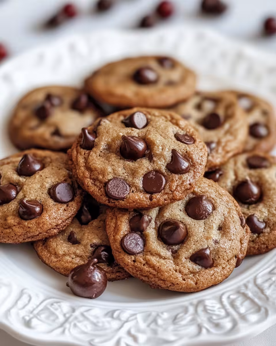 Cookie dough with chocolate chips, dried cherries, and mocha chips