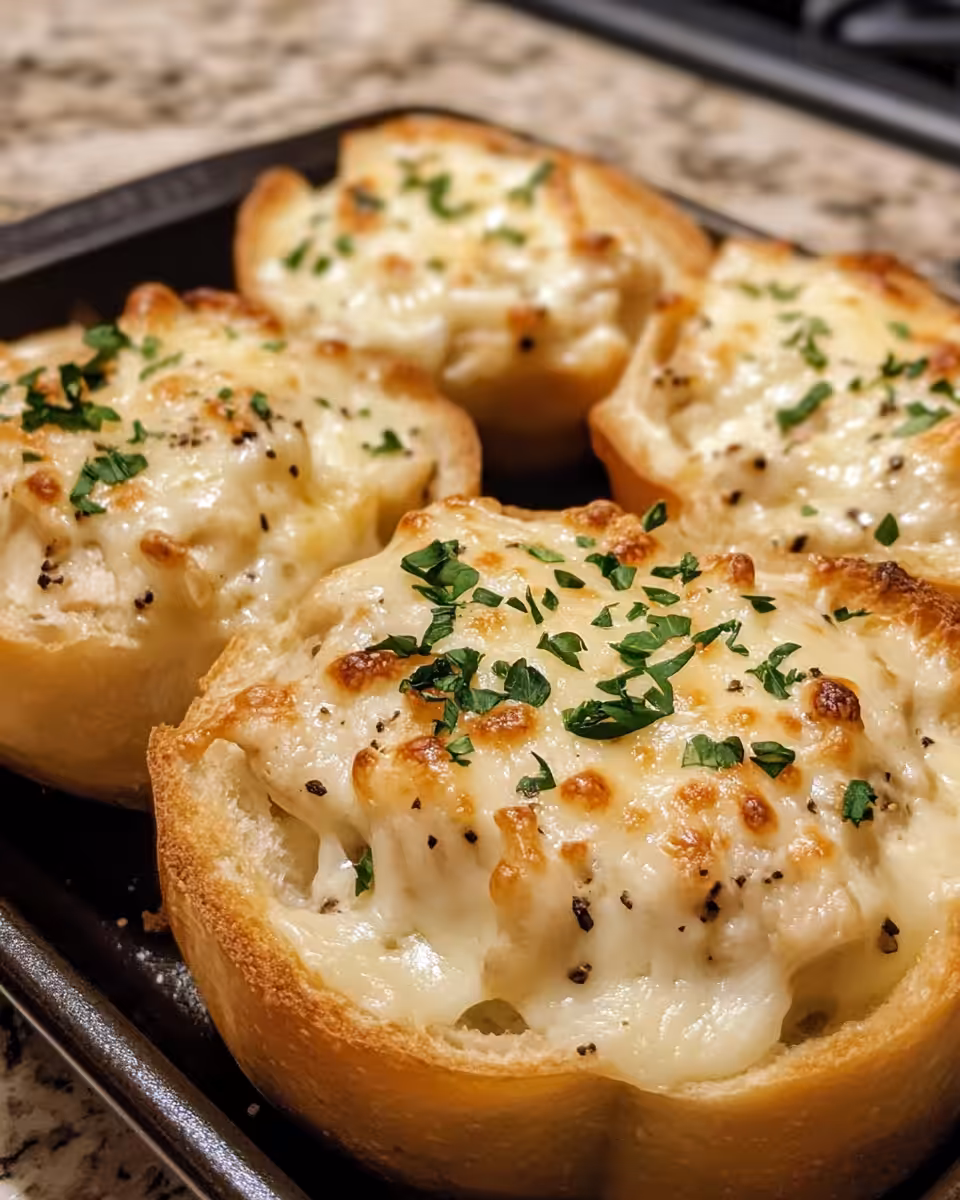 Pressure cooker with chicken Alfredo bubbling inside