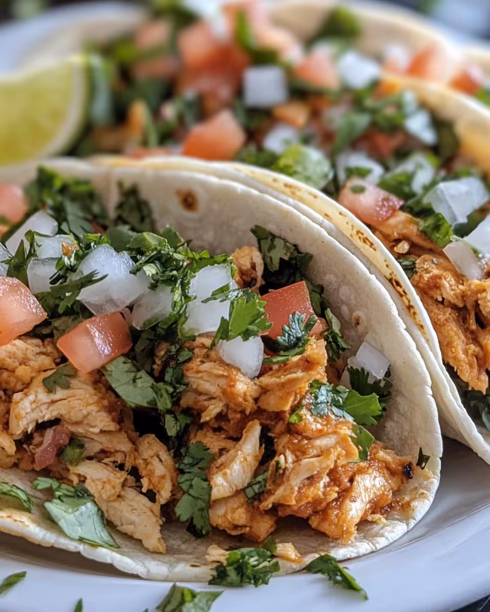 Grilled chicken being prepared for street tacos