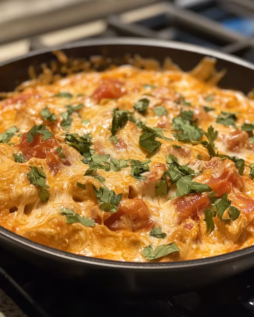 Ingredients for Cheesy Rotel Chicken Soup laid out on kitchen counter