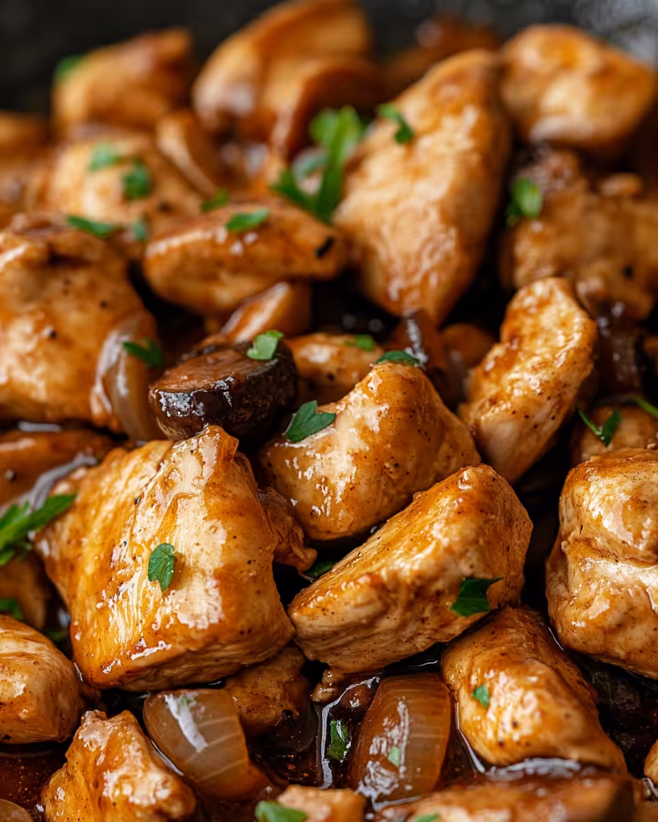 Pressure cooker beginning to hiss with honey bourbon chicken inside
