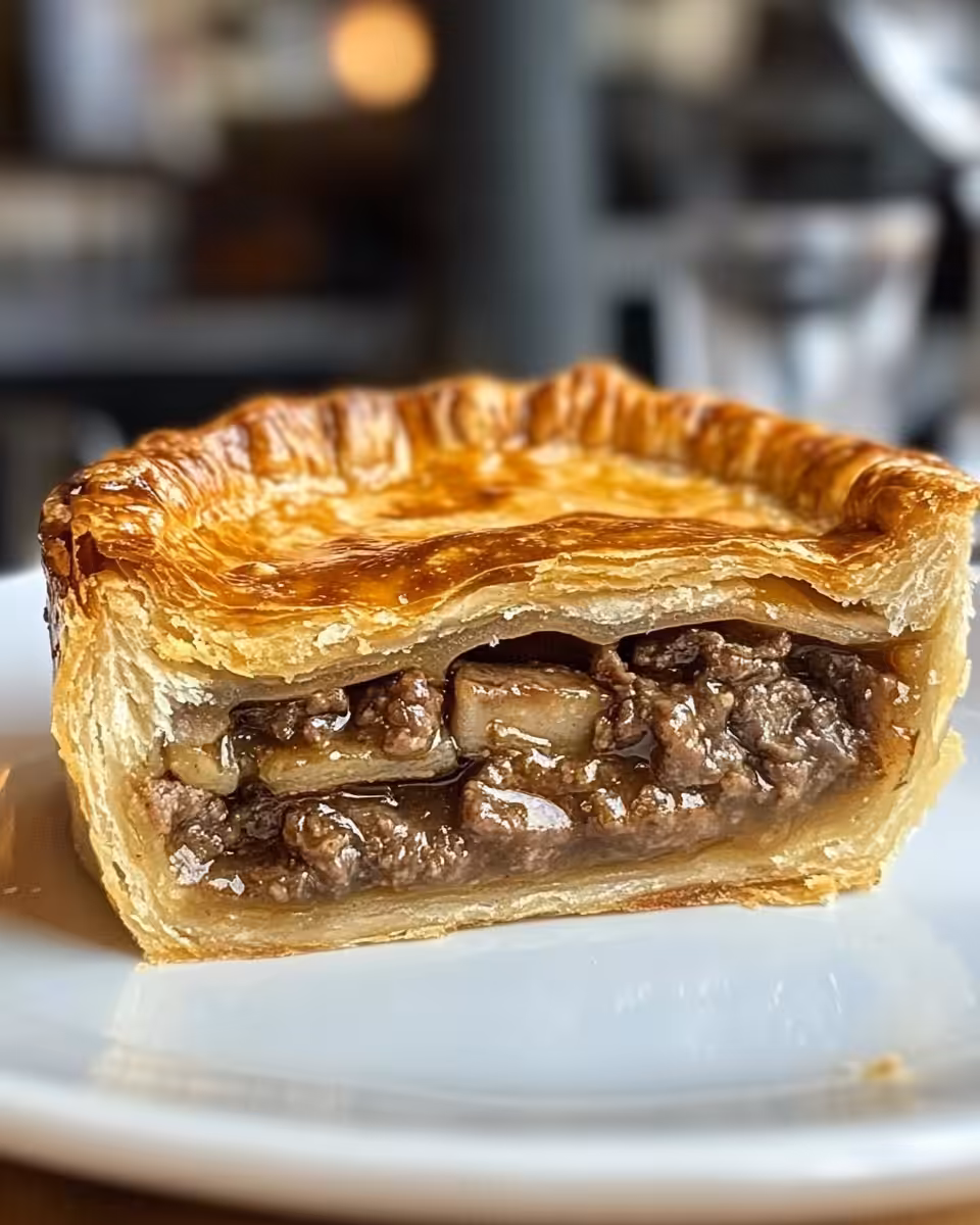 British meat pies baking in the pressure cooker