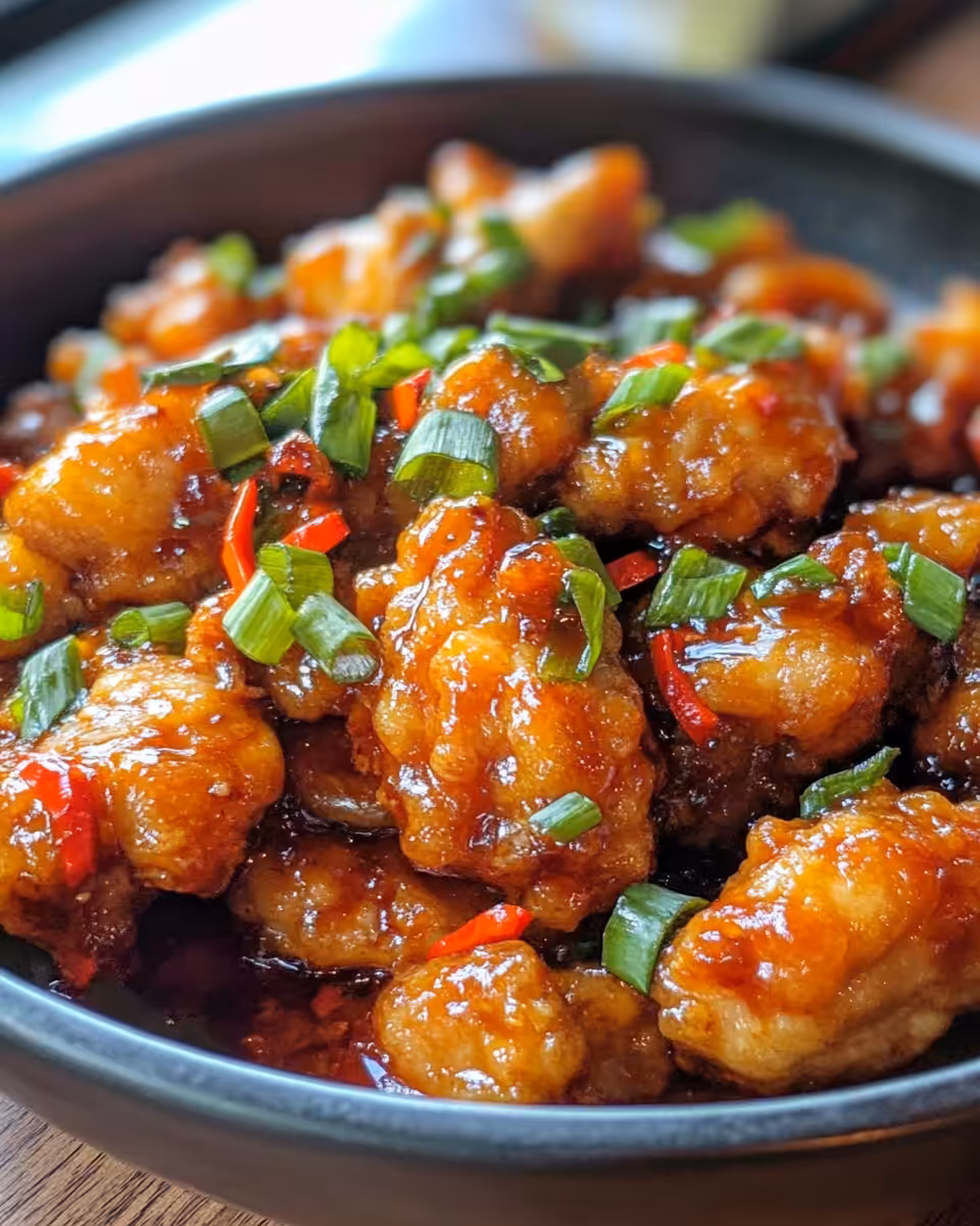 Ingredients and cooking process for Dragon Chicken