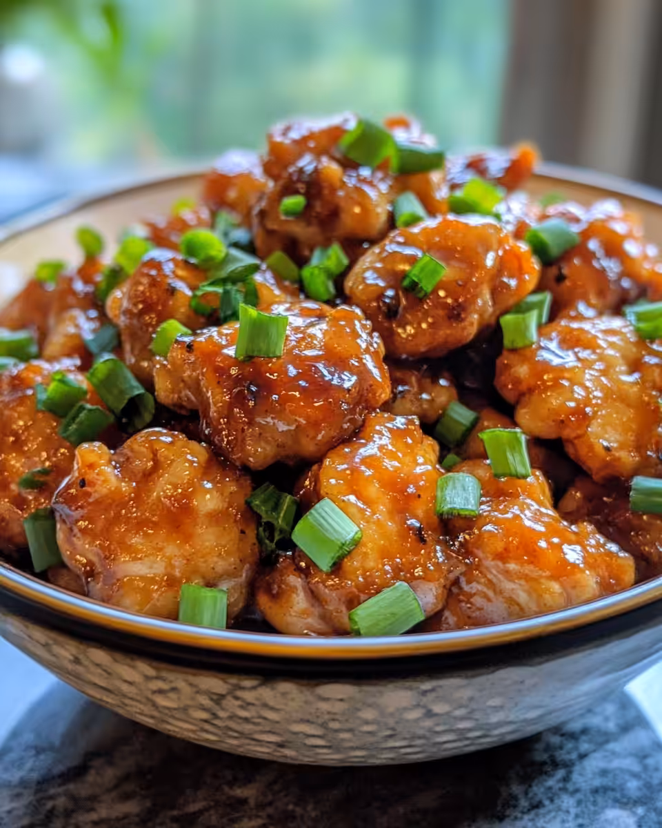 Golden glazed hot honey chicken drumsticks served