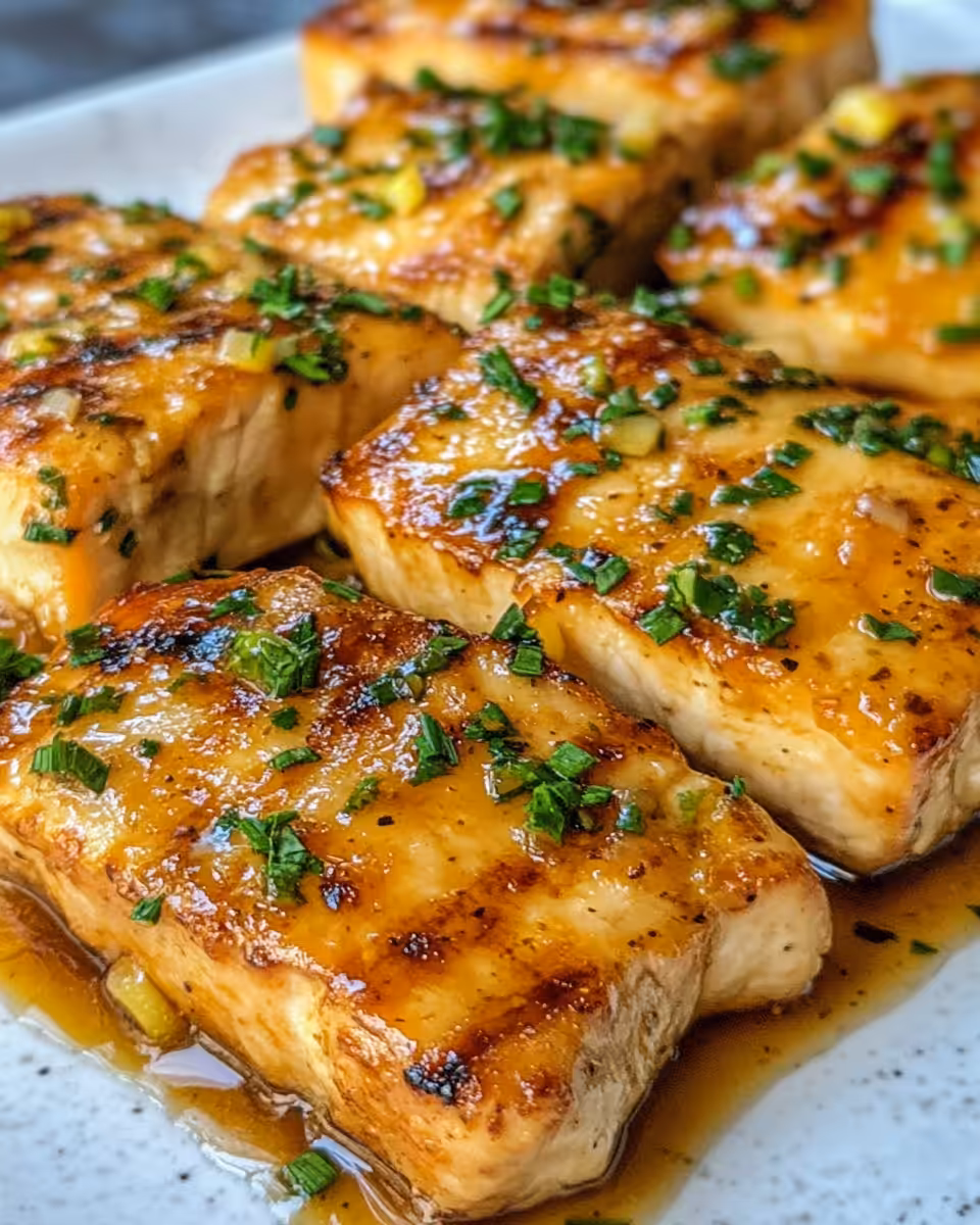 Honey garlic chicken breasts cooking in pressure cooker with steam valve