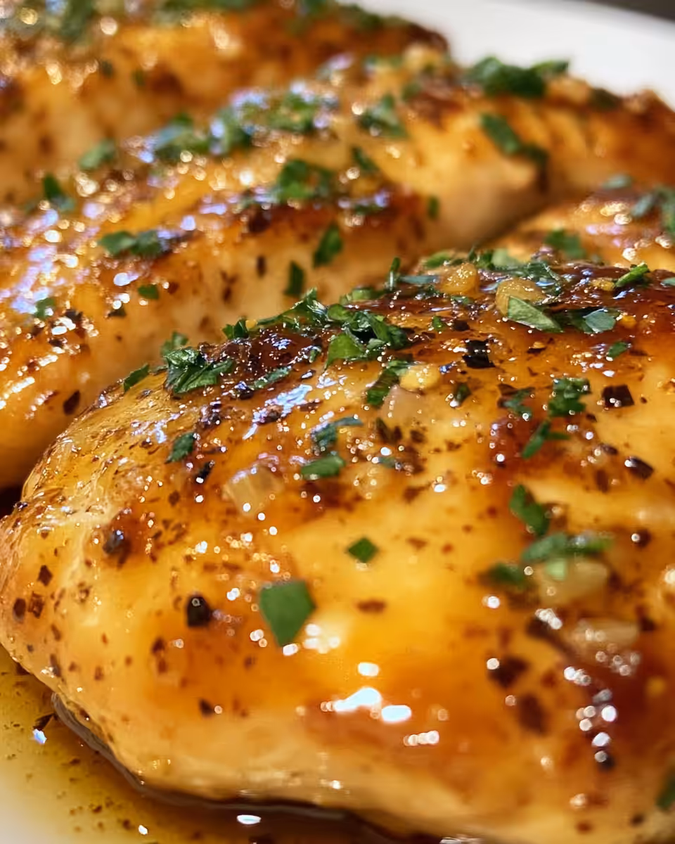 Honey garlic chicken in a pressure cooker steaming