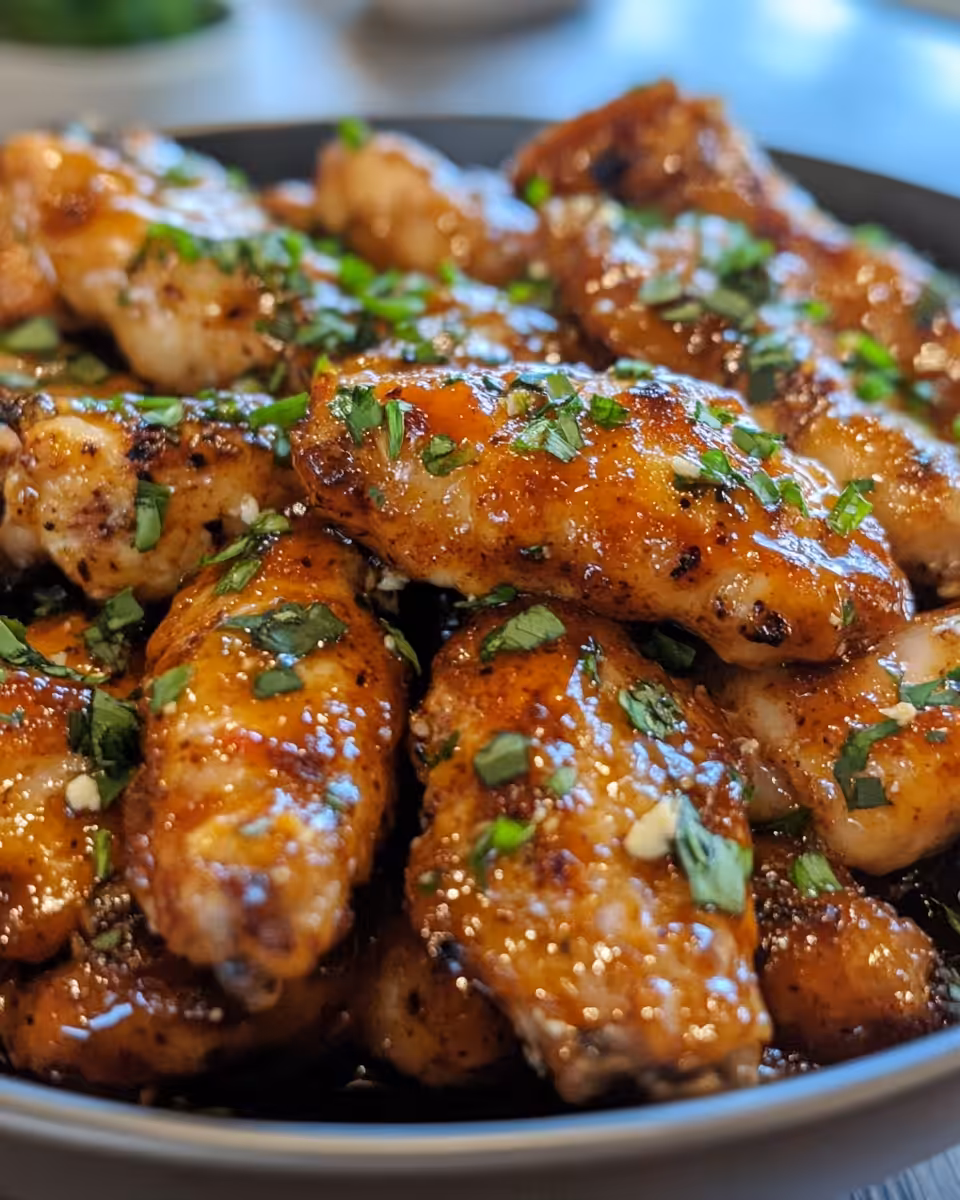 Hot honey glazed cornflake and parmesan coated chicken fresh out of the pressure cooker