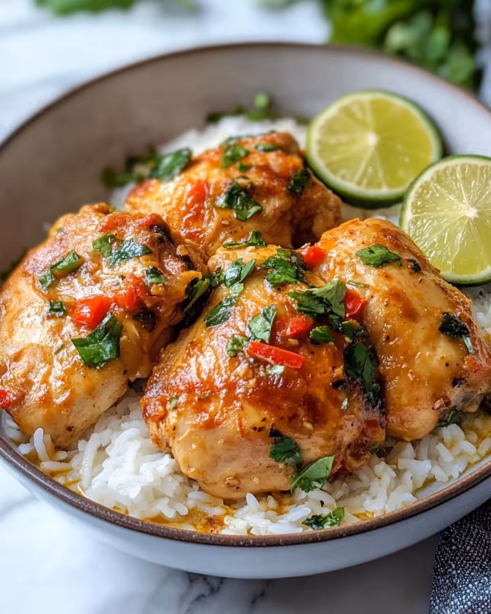 Marinated chicken breasts in a bowl ready to be cooked in pressure cooker