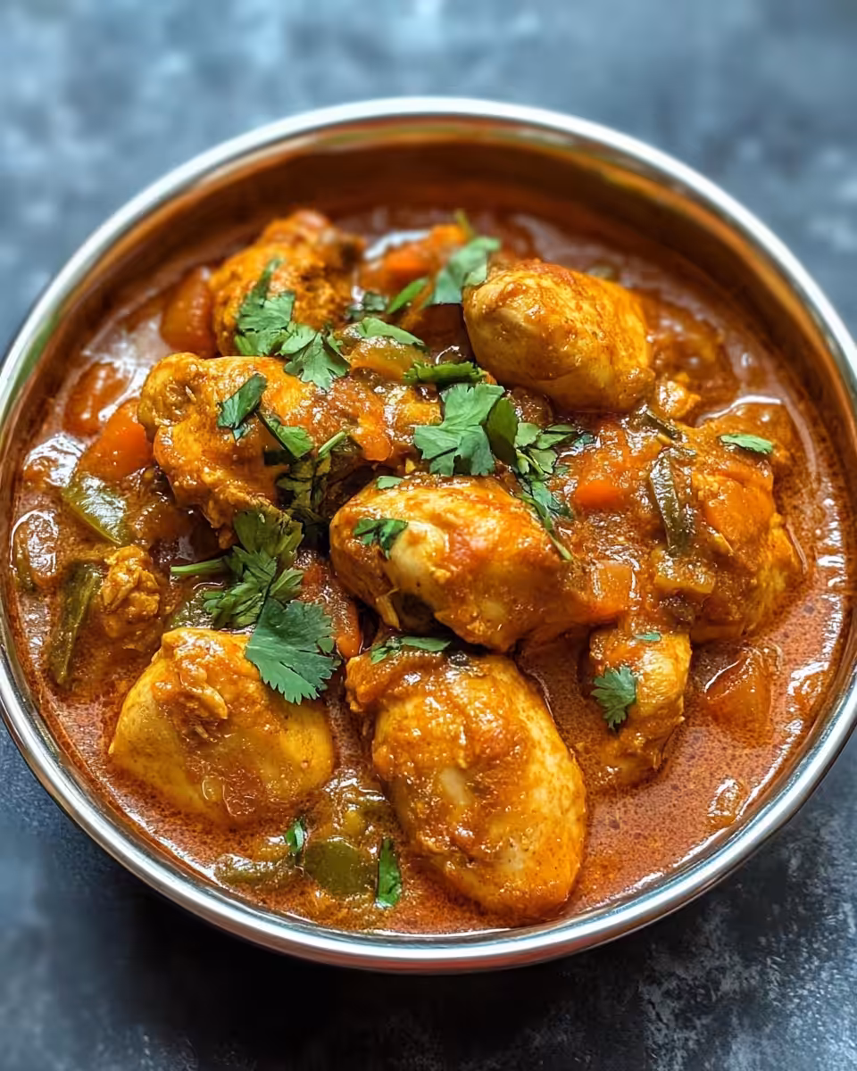 Served Chicken 65 showing crispy coating and fiery sauce