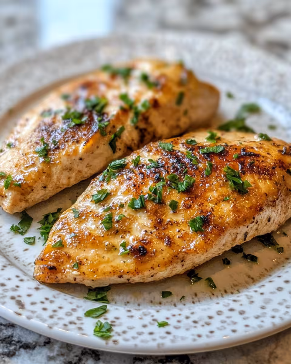 Steam releasing from pressure cooker signaling juicy melt-in-your-mouth chicken breast